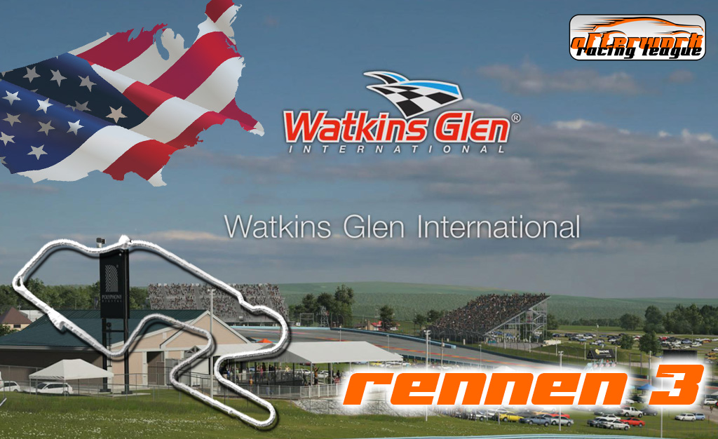 🇺🇸 Saison 16 -  Rennen 3: Watkins Glen Langstrecke